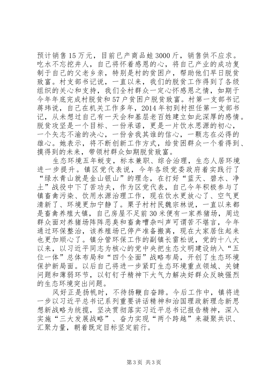 干部群众十九大工作报告_第3页