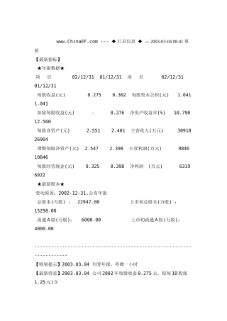 田同股份财务分析报告( 24)