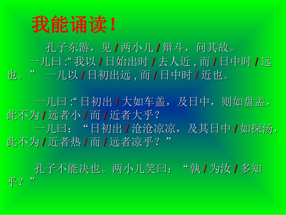 《两小儿辩日》课件_第2页