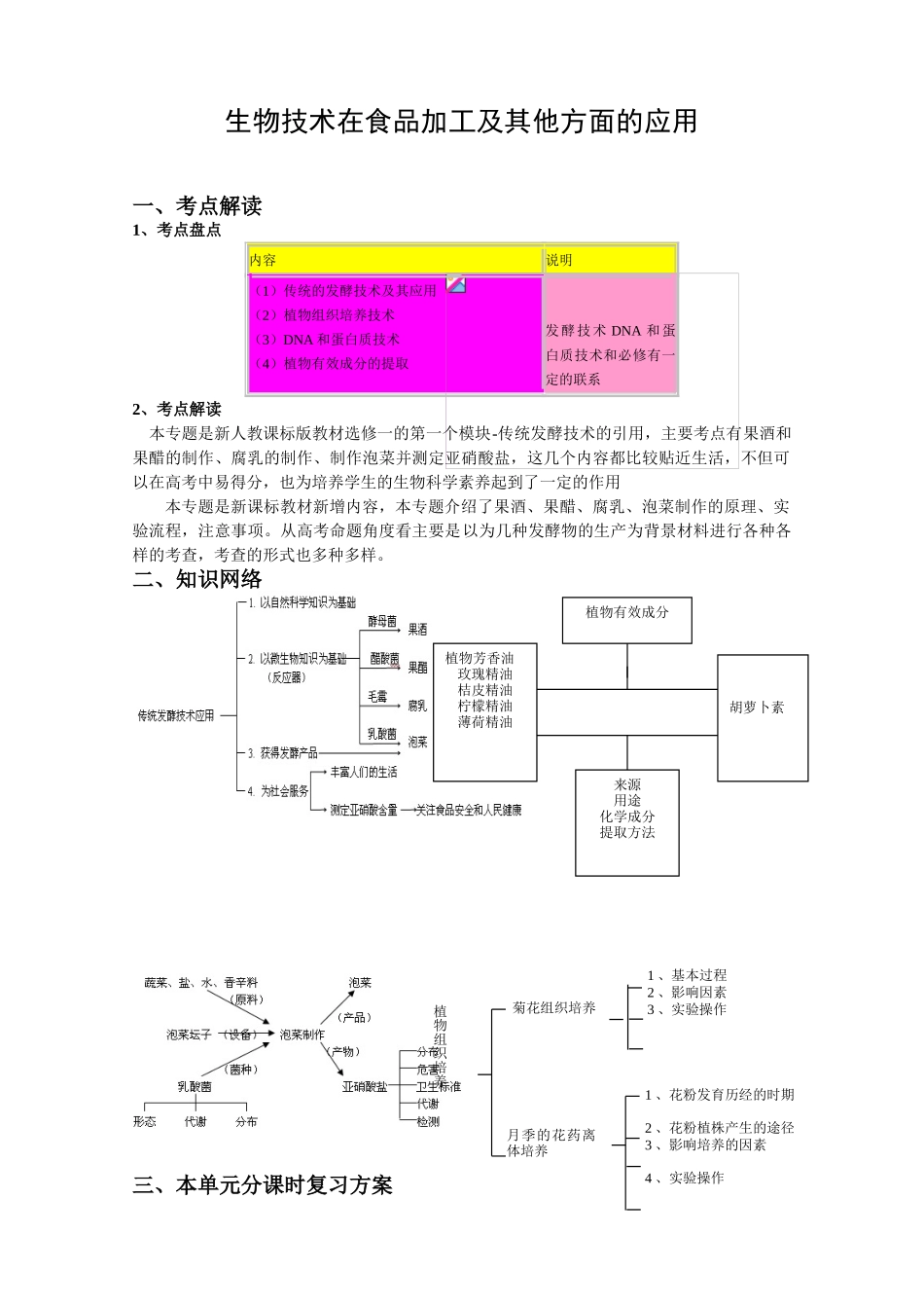 生物技术在食品加工及其他方面的应用_第1页