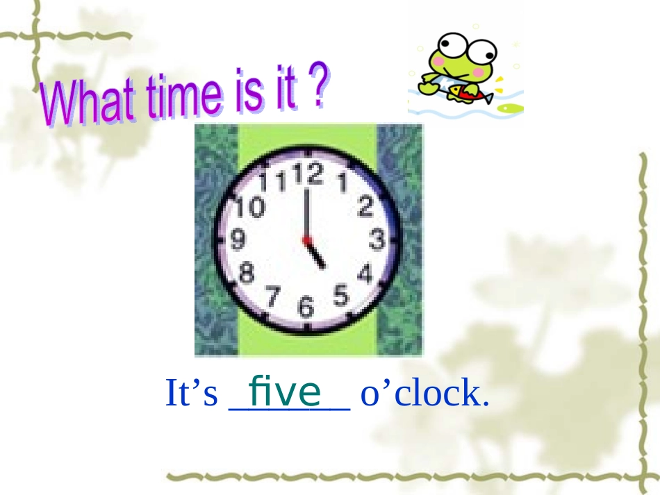 外研版第五册_Module8_Unit_1_What_time_does_school_start__第3页