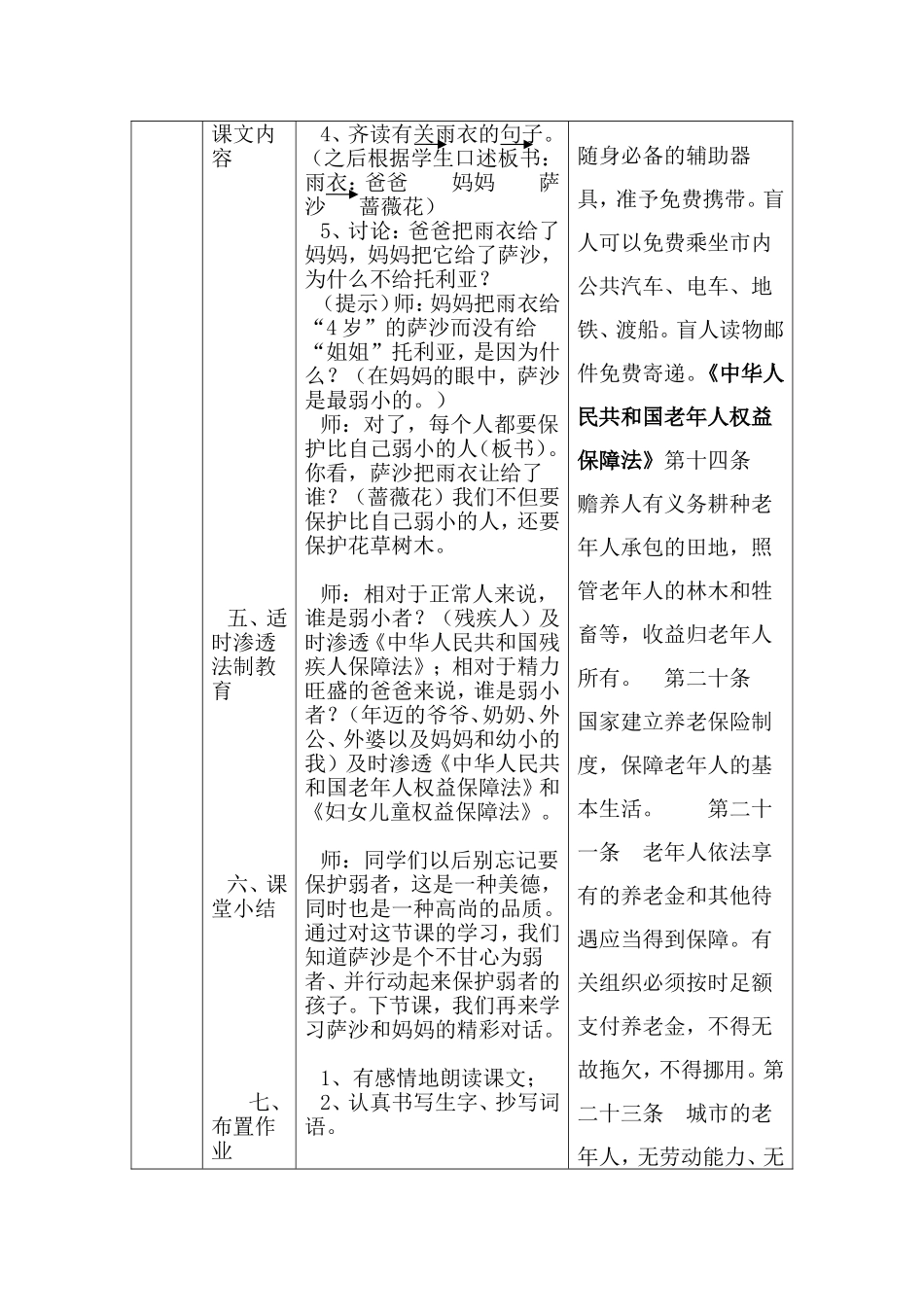我不是最弱小的教案_第2页