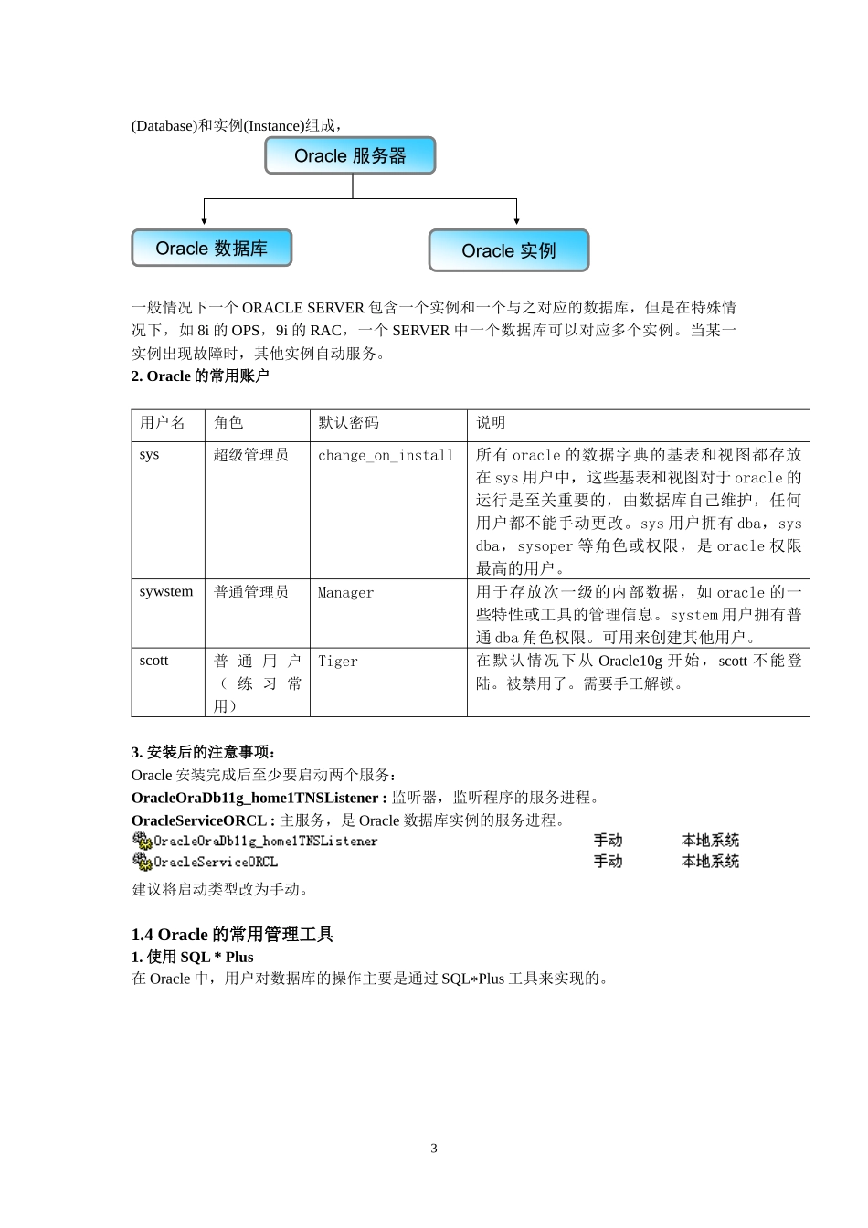 Oracle教程_第3页