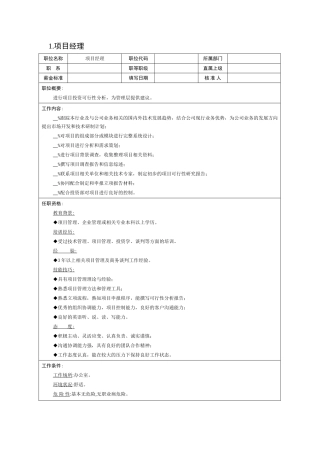 现代企业岗位职责与员工绩效考评全套资料_25