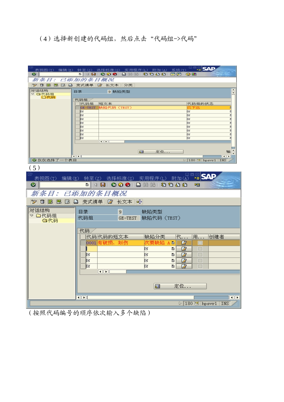 SAP质量管理模块主数据操作说明_第2页