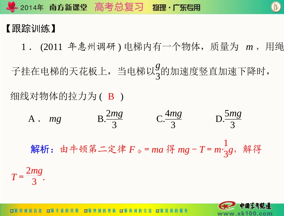 专题三第2讲牛顿第二定律 (2)_第3页