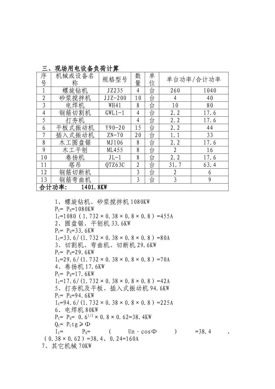 特变电工沈阳变压器集团输变电产业技术升级建设项目标段三临时用电专项方案_第2页