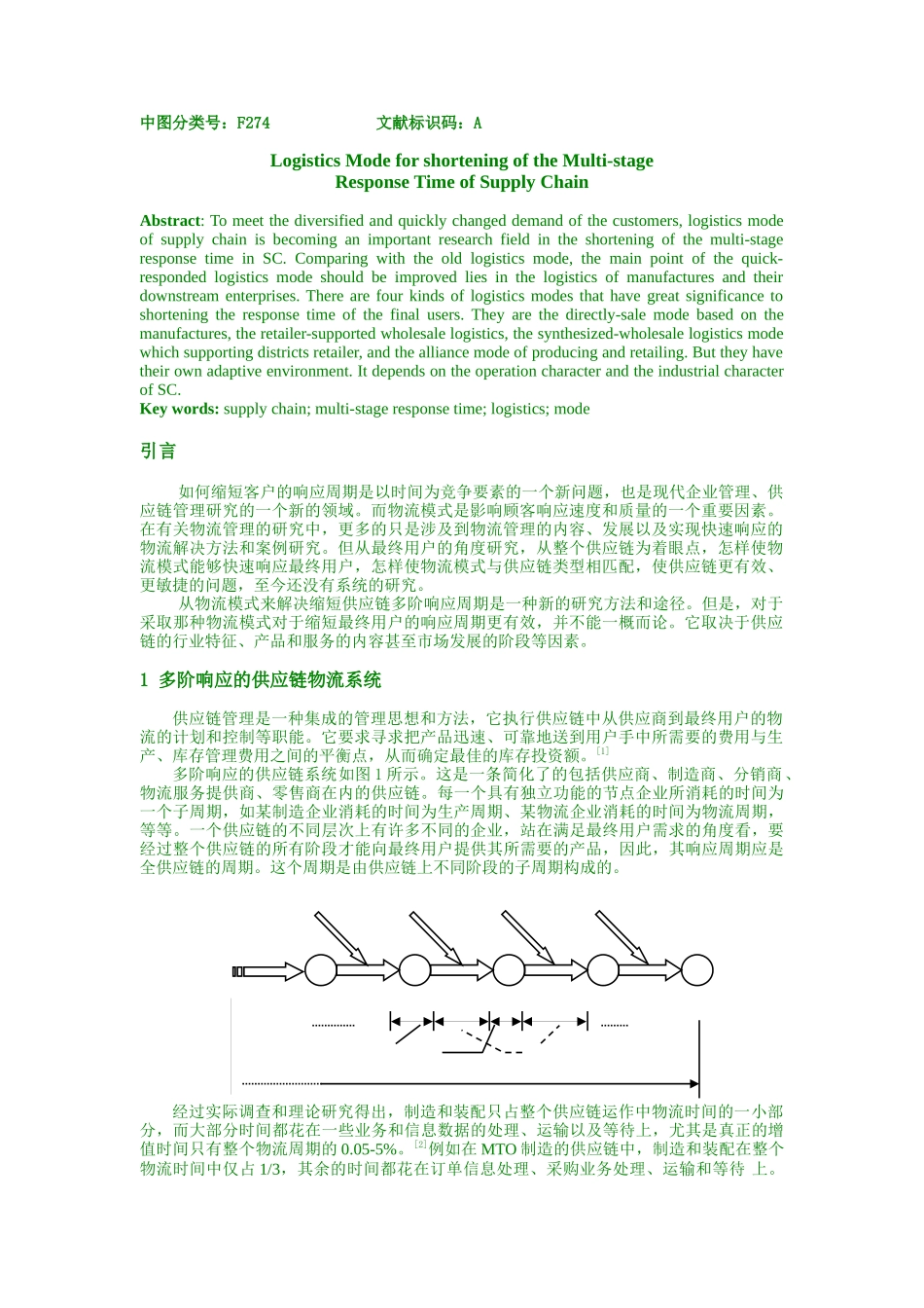 缩短供应链多阶响应周期的物流模式研究_第2页