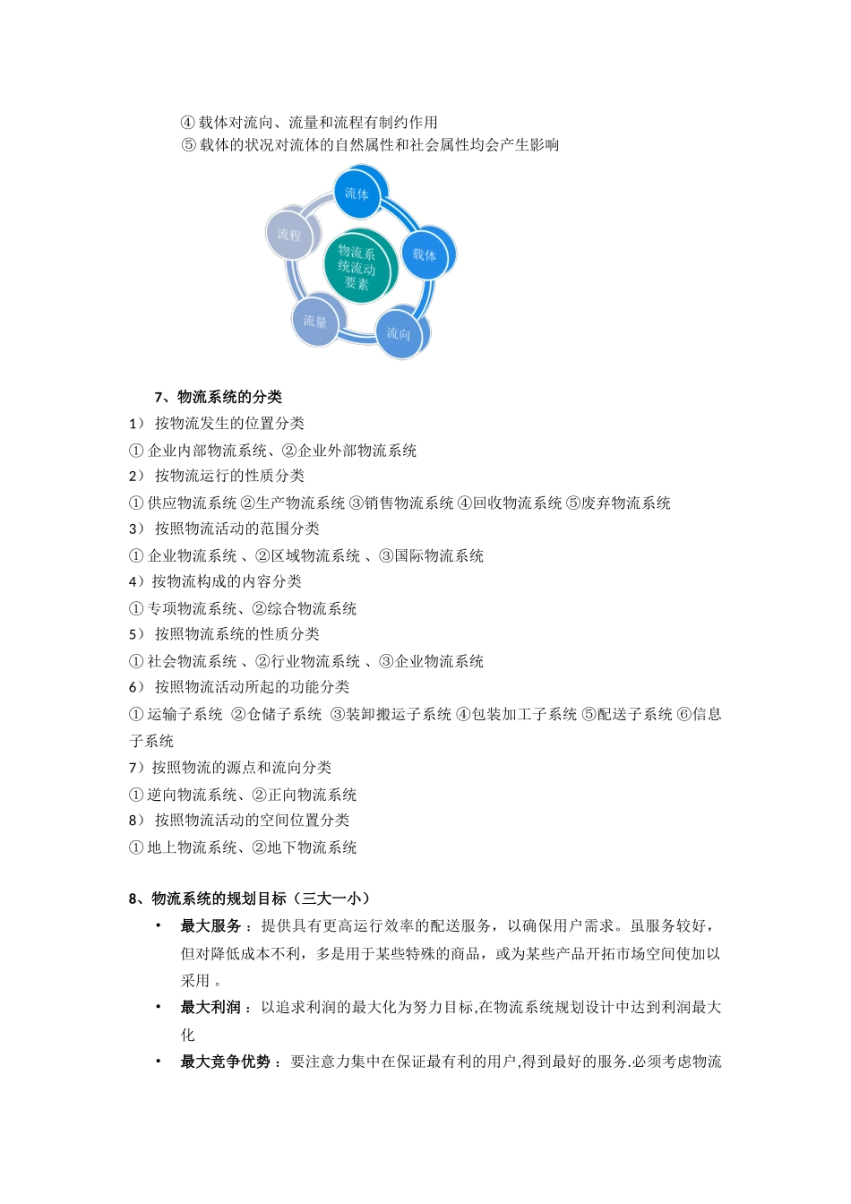 物流布局规划与设计期末复习_第3页