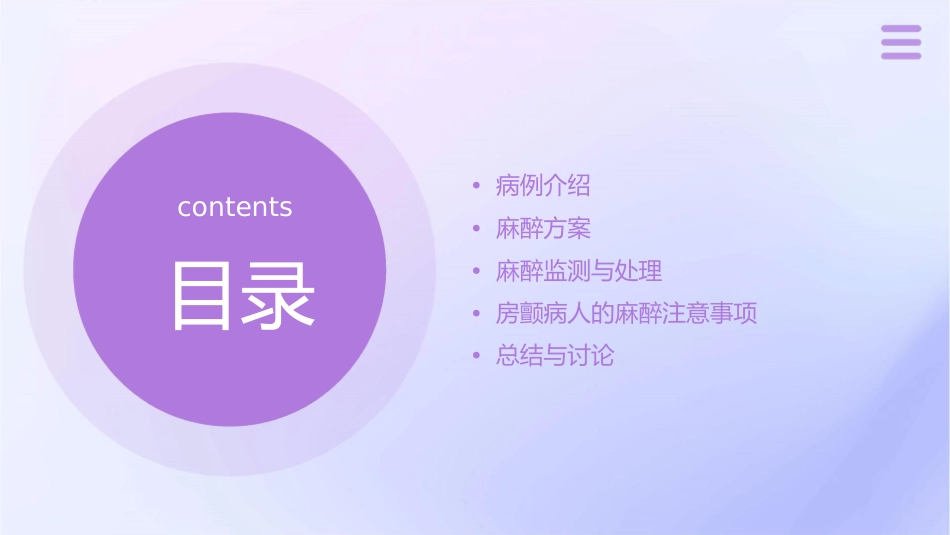 房颤病人的麻醉一例课件_第2页