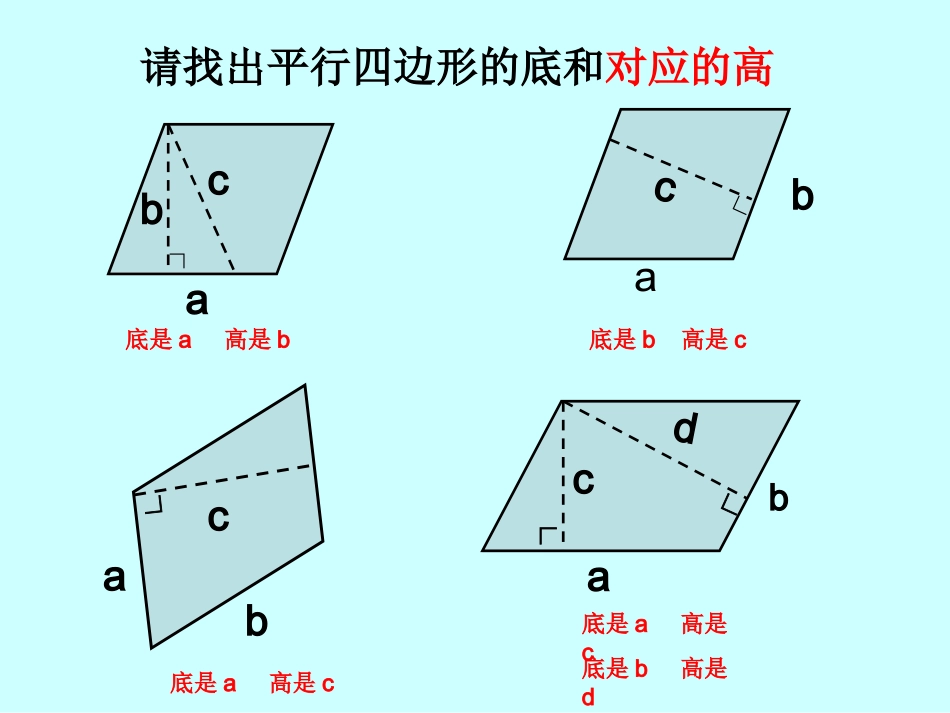 平行四边形的面积_第3页