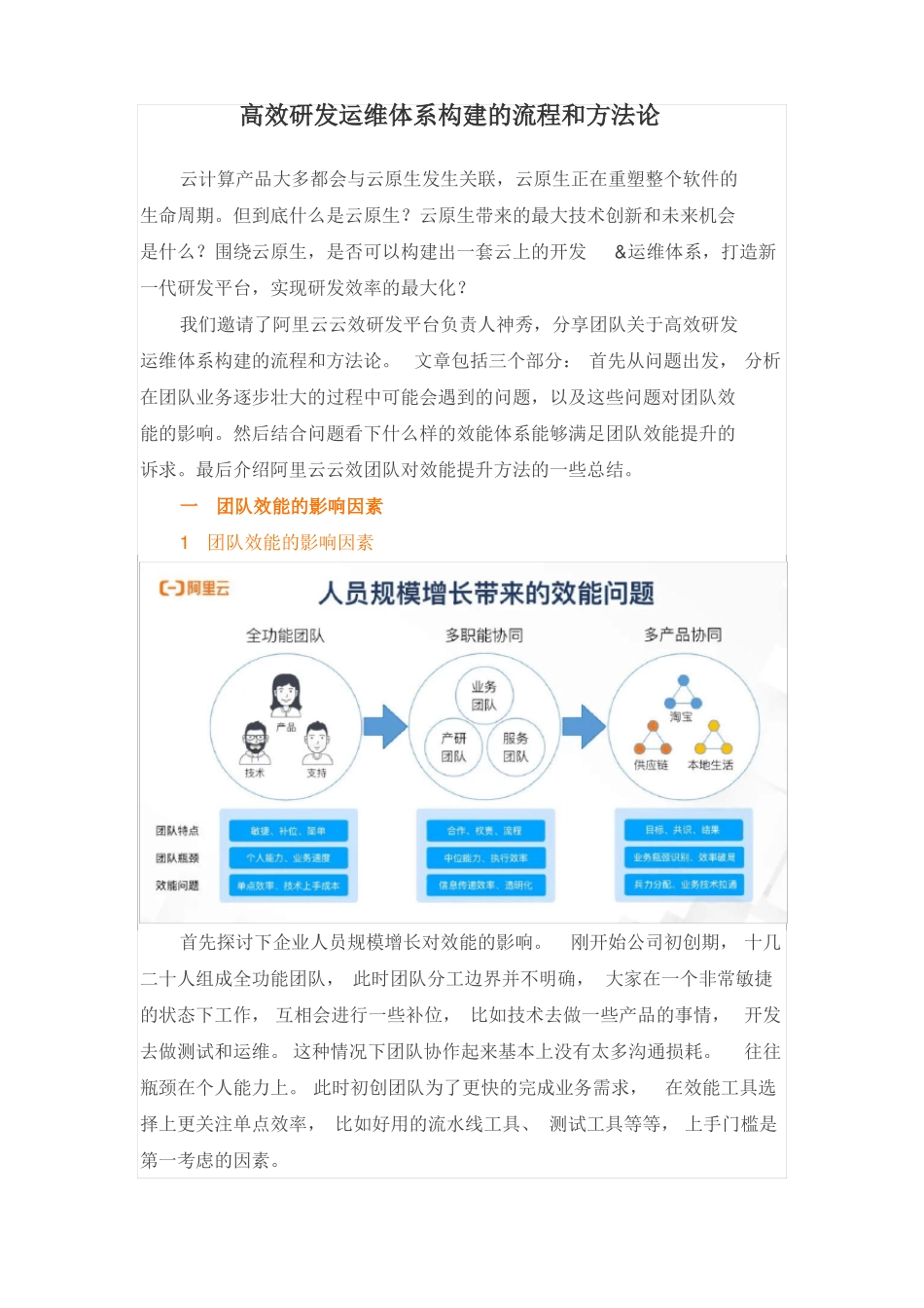 高效研发运维体系构建的流程和方法论_第1页