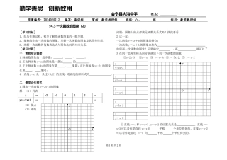一次函数的图象2