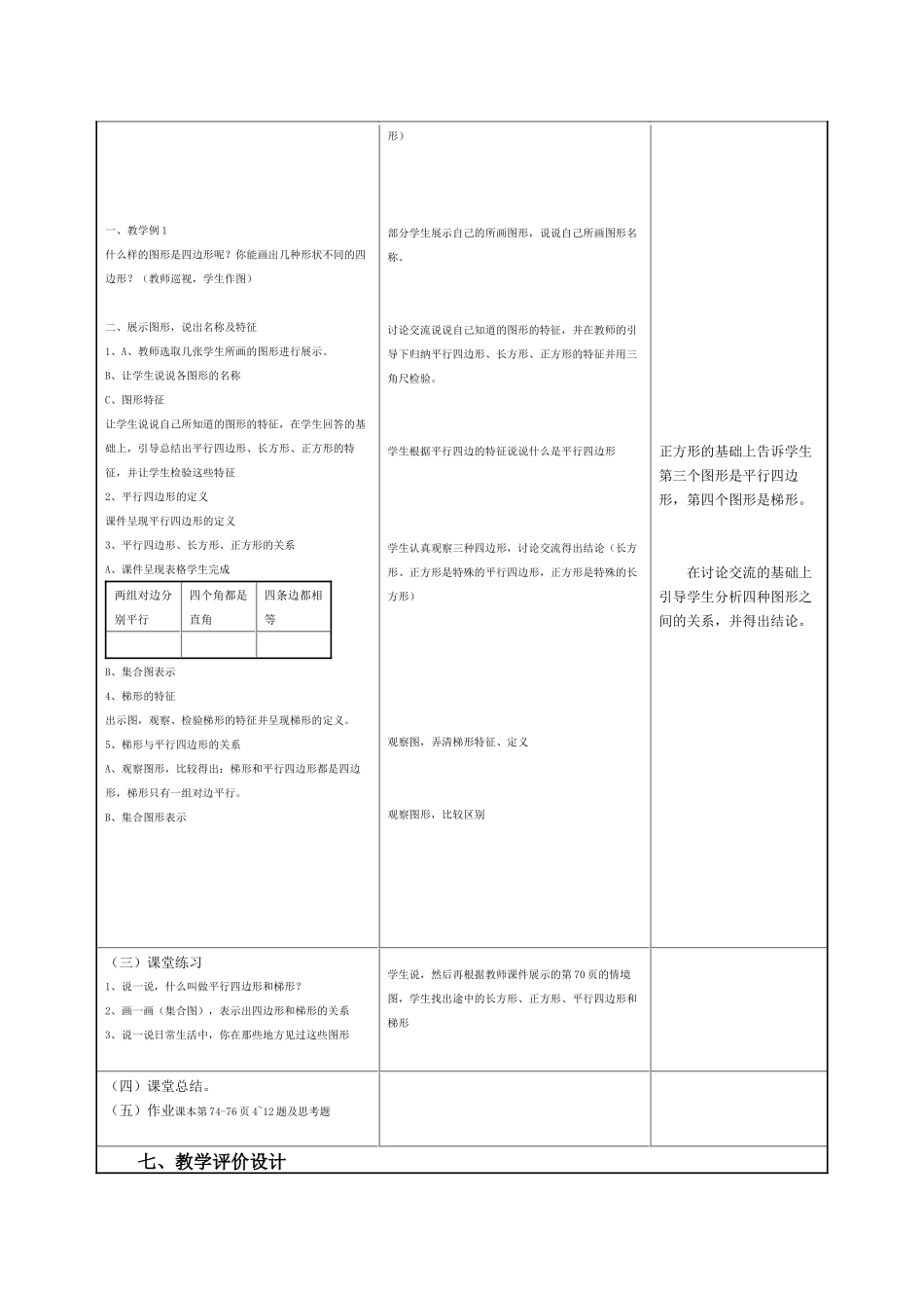 平行四边形和梯形的认识_第2页