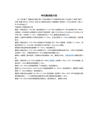 中长跑训练计划 (2)