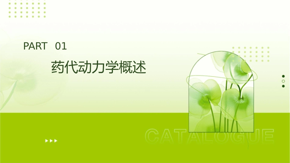 药代动力学主要参数意义及计算通用课件_第3页