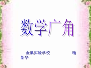 数学广角 (2)
