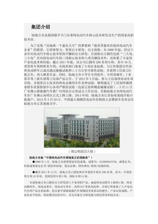 深圳市陆地方舟新能源电动车集团有限公司