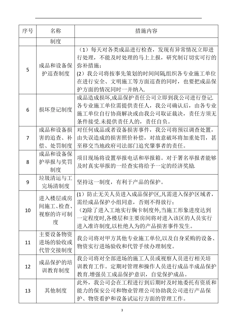 成品保护及现场管理_第3页