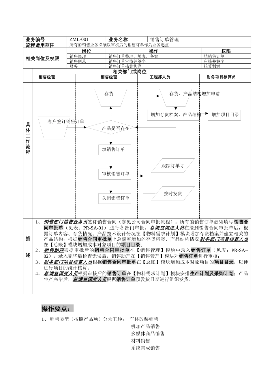 标准业务流程图ERP_第2页
