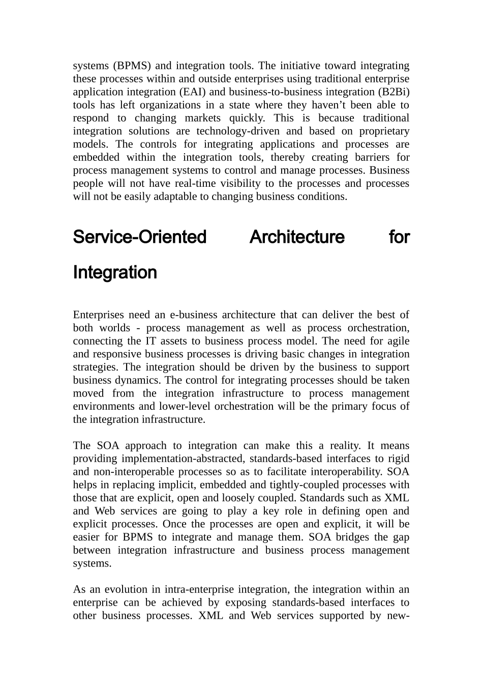 The SOA-BPMS Bridge To Agility_第2页