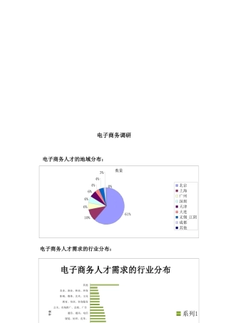 电子商务调研报告