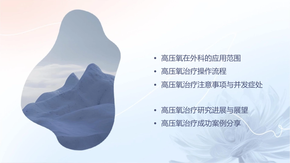 高压氧在外科的应用(精)课件_第2页