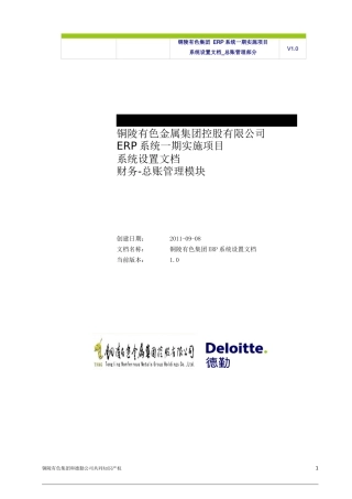 TNMG-ERP-BR100-系统设置文档-FIN-GL-V1.0（DOC52页）