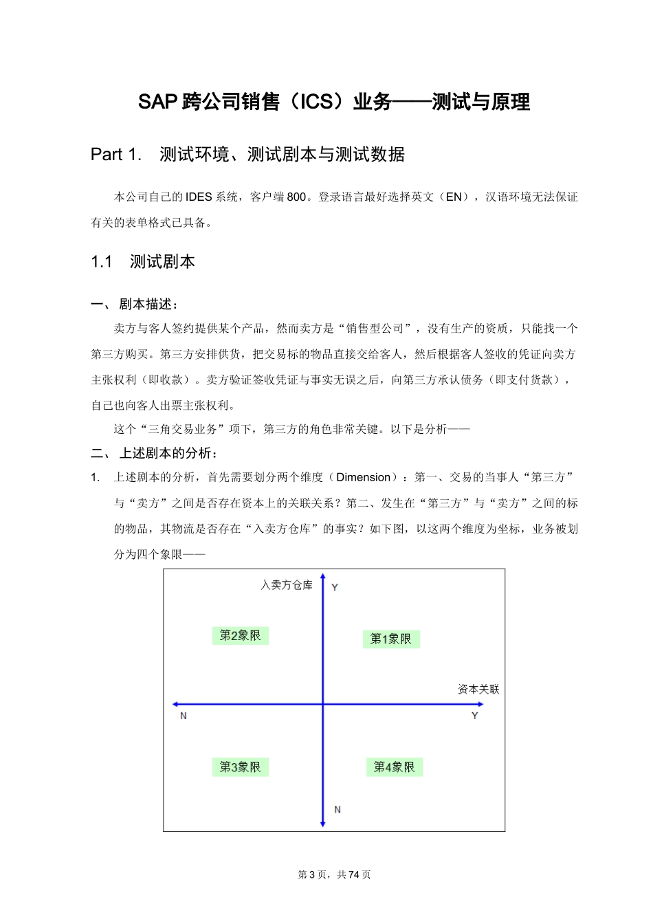 SAP跨公司销售业务测试与原理V10_第3页