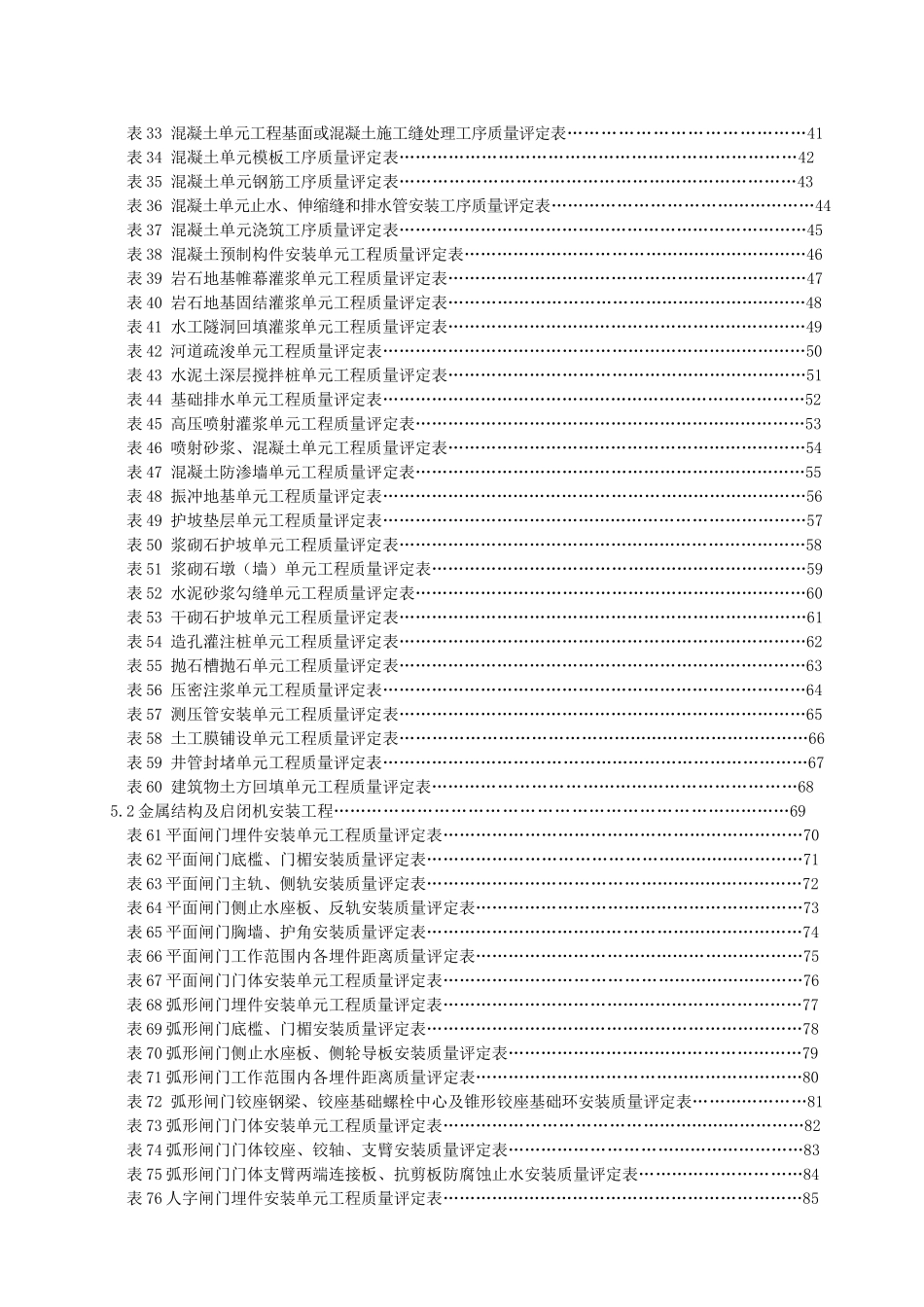 水利工程施工质量评定表_第3页