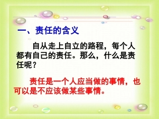 承担责任、服务社会（授课用）