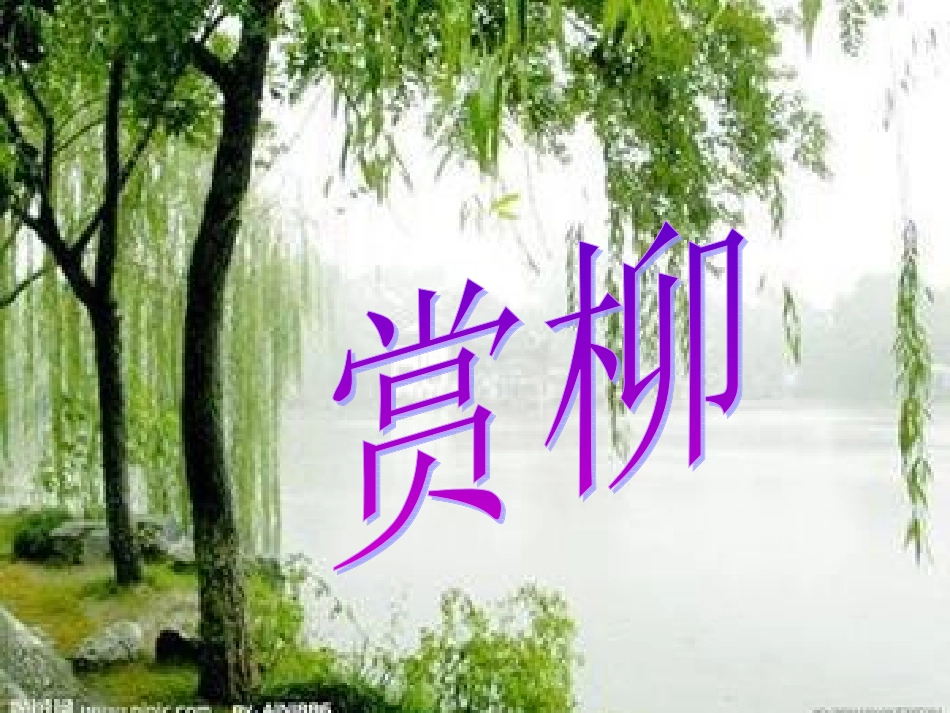 古诗《咏柳》_第2页