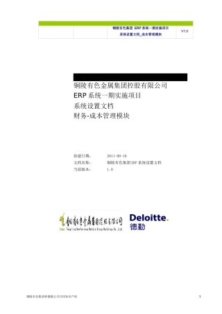 TNMG-ERP-BR100-系统设置文档-FIN-CST-V1.0（DOC51页）