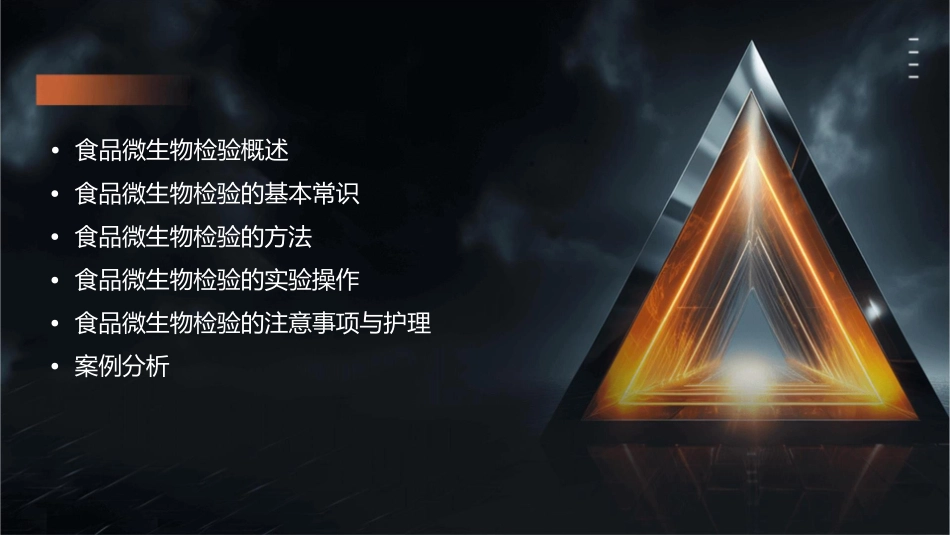 食品微生物检验基本常识与方法护理课件_第2页