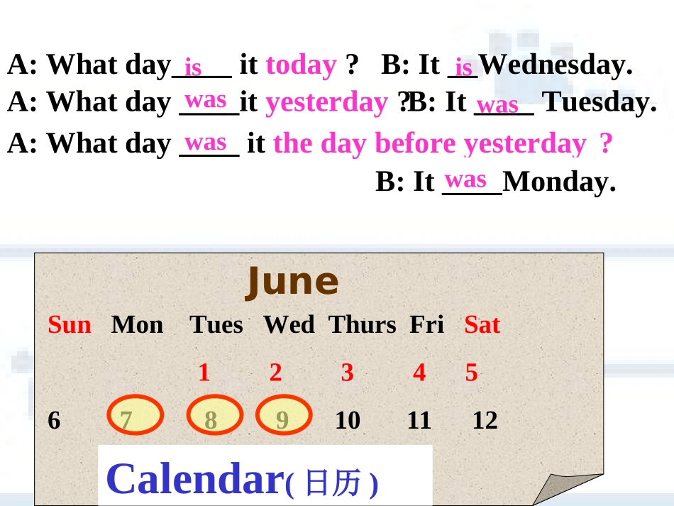 一般过去时教学课件_第2页