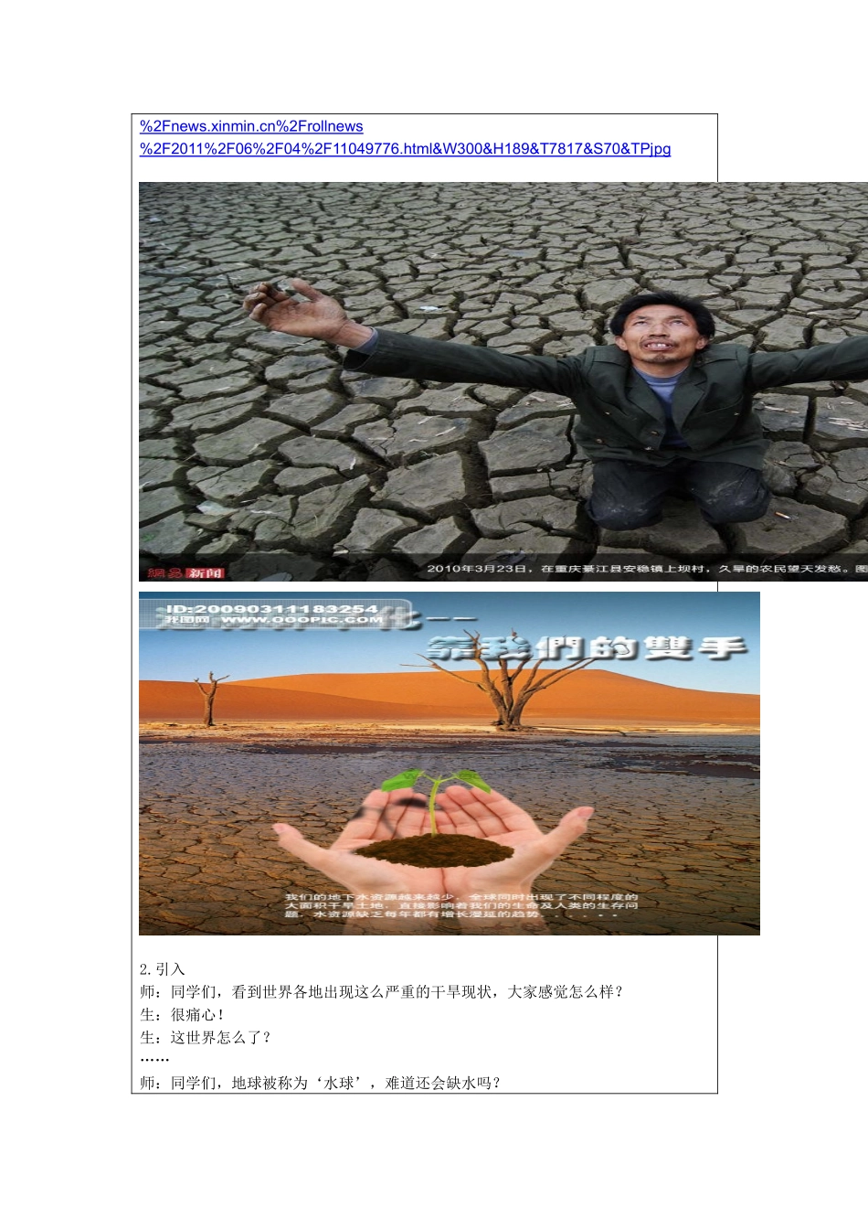 第三届全国“教学中的互联网搜索”活动教案设计 Microsoft Word 文档_第3页