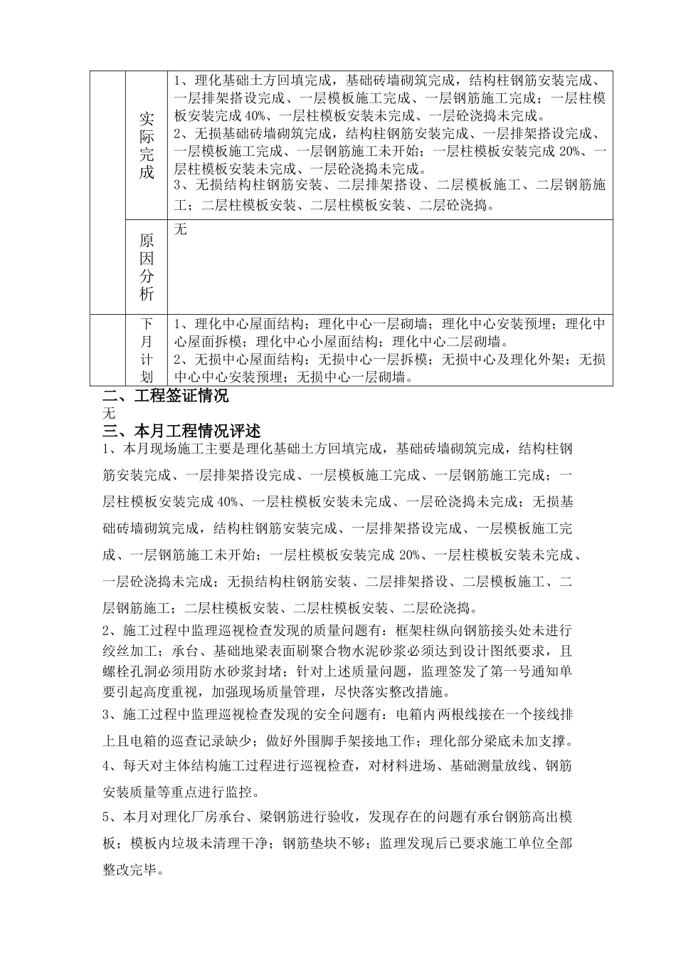 无损检测、理化中心工程月报NO.3_第2页