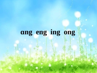 《ang_eng_ing_ong》课件