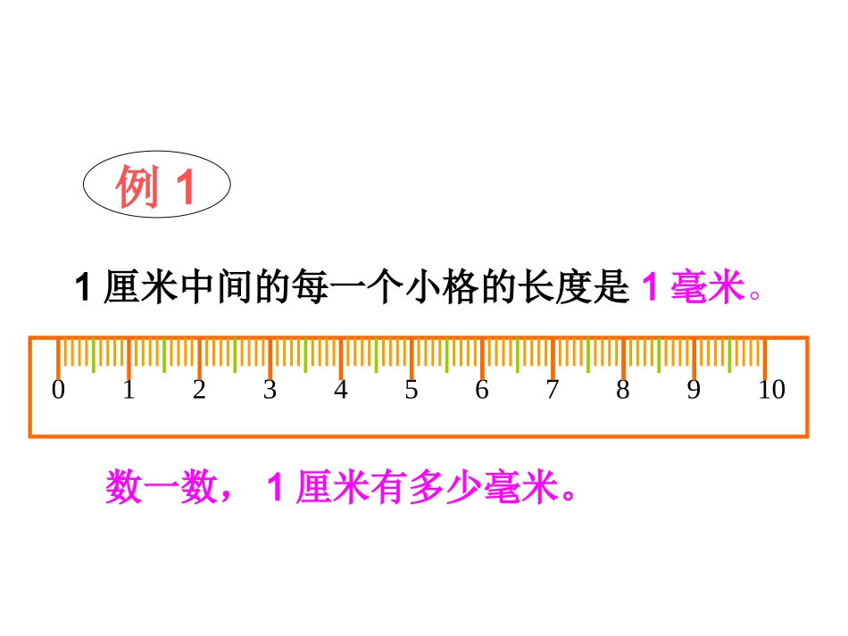 毫米和分米的认识PPT课件_第2页