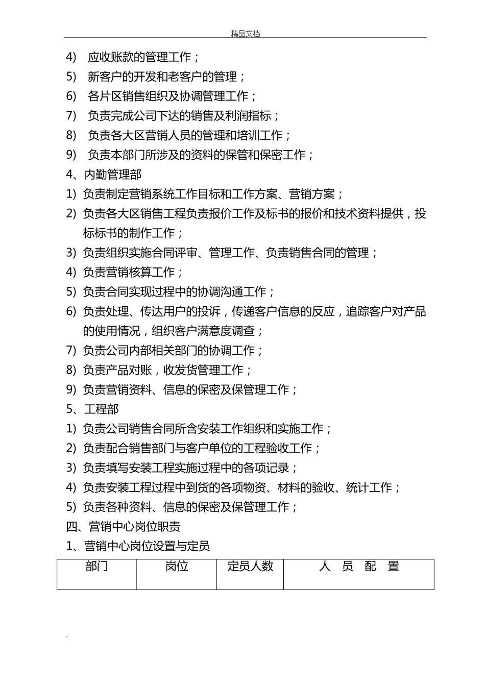 营销中心组织架构及规章制度_第3页