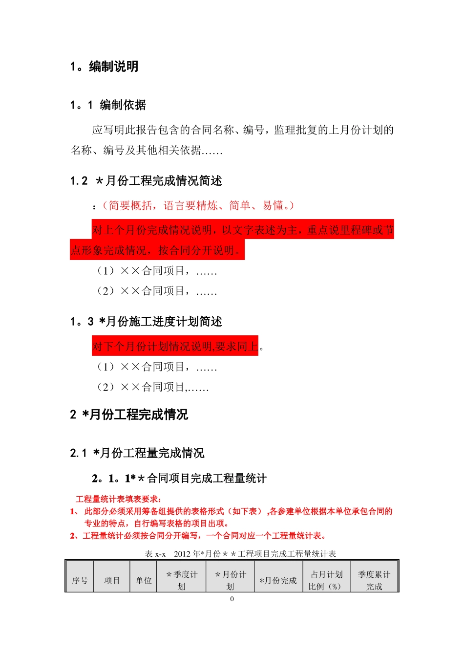 月度进度计划模板_第3页