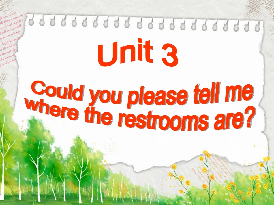 九年级英语Unit3SectionA1_第2页
