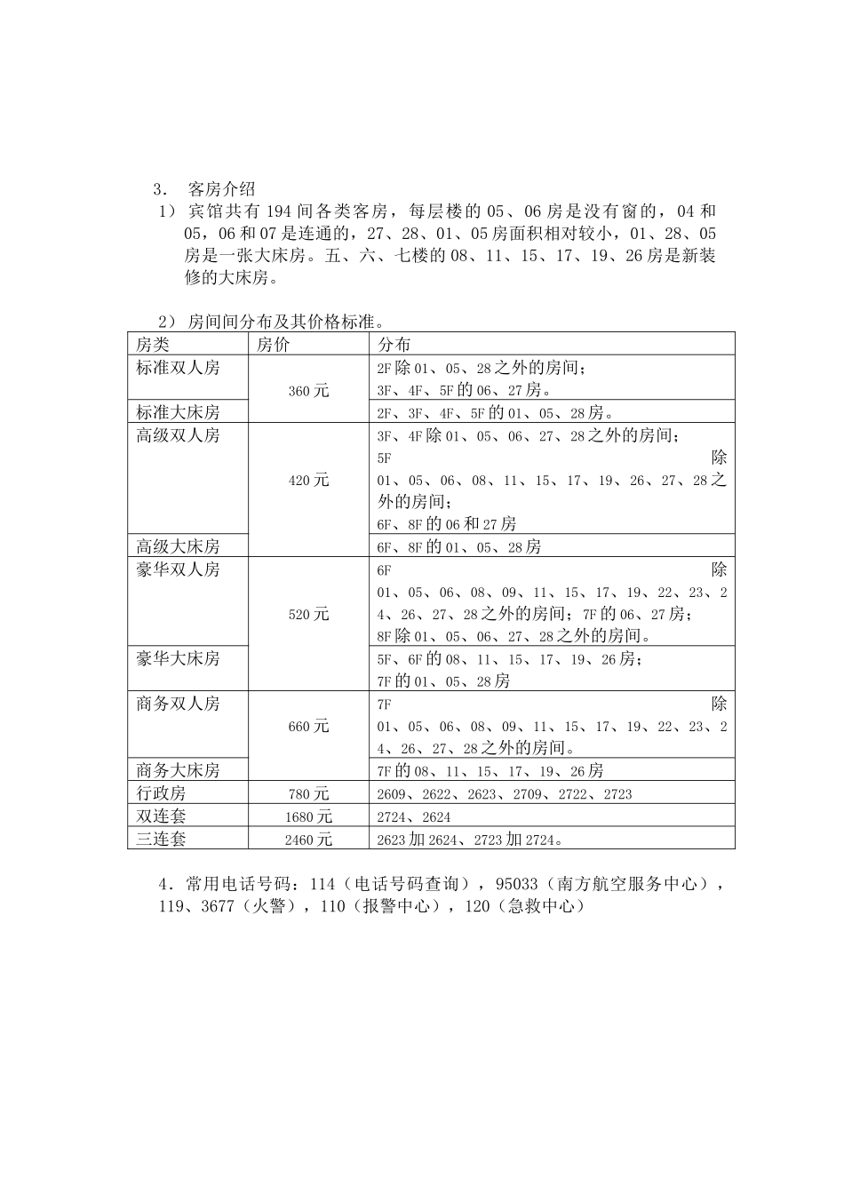 广东新新大地宾馆前厅管理实务--wobing310_第2页