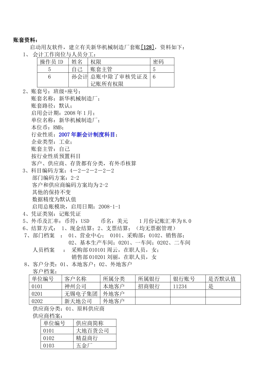 新财务会计与管理知识分析练习题准则_第1页