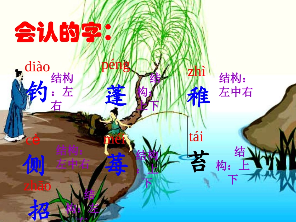 《小儿垂钓》教学课件[1]_第2页