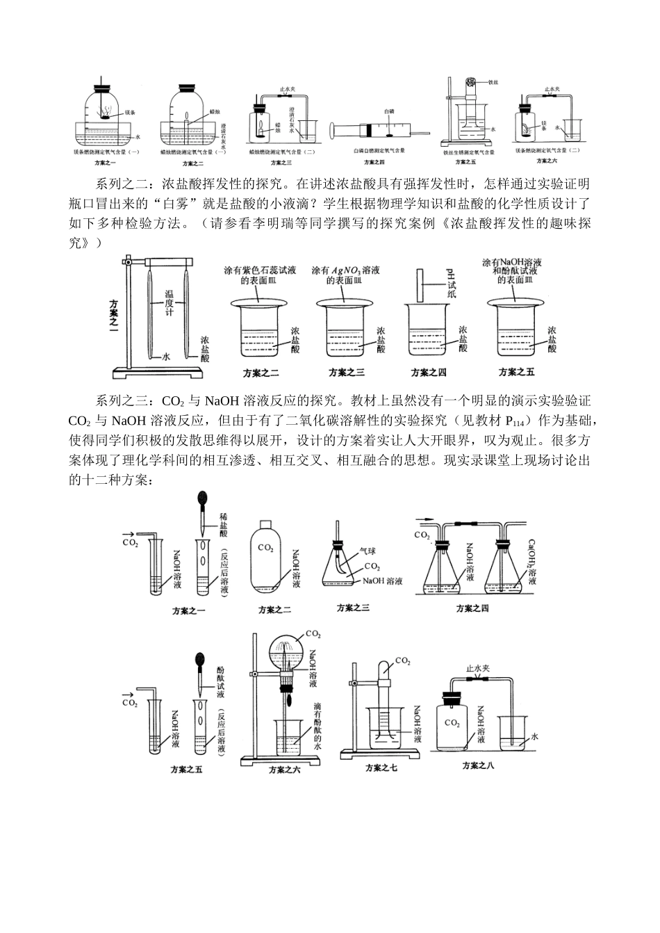 新课程标准下开展化学探究性学习的_第3页