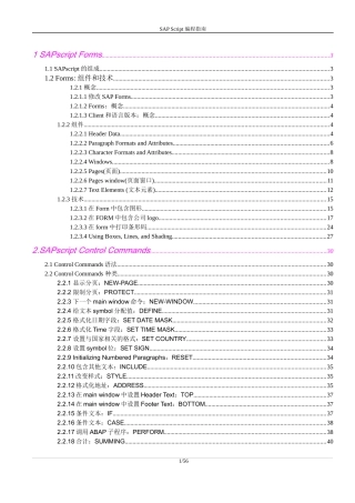 ABAP新手资料-[SAP Script 编程指南-DOC]
