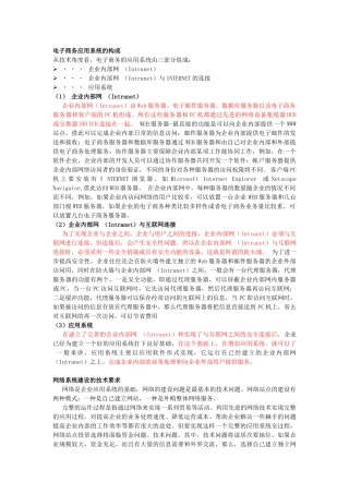 电子商务网站需求建议书