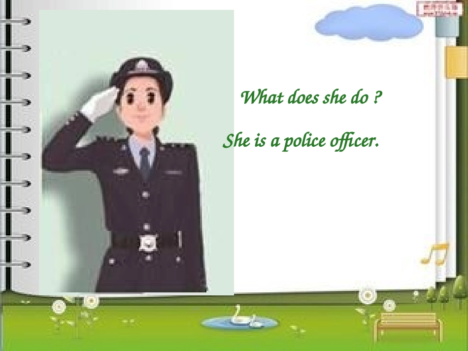 2014PEP六年级上册uNIT_5_What_does_he_do？课件3_第3页