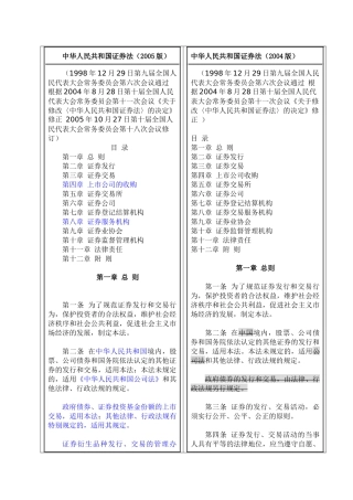 新旧证券法对比( 66)